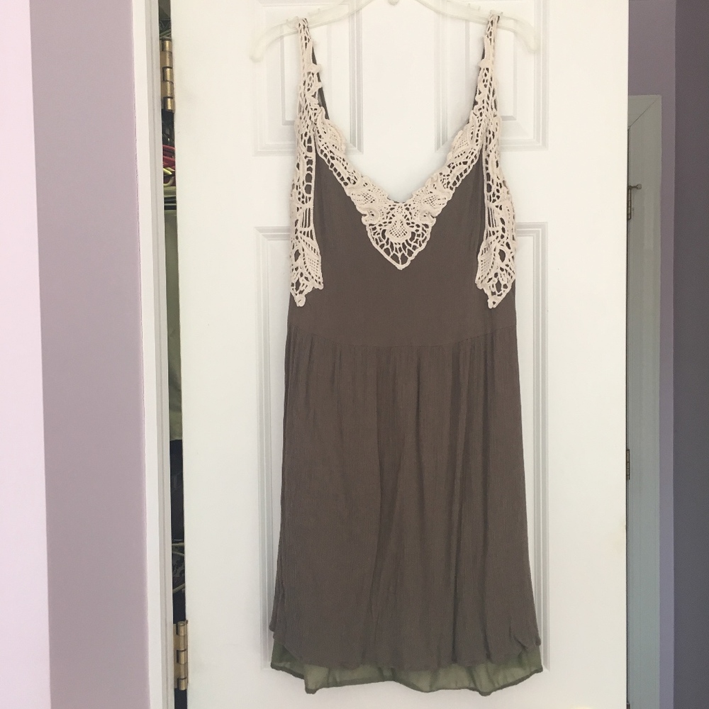 Green Alya Dress from Francesca's Collection